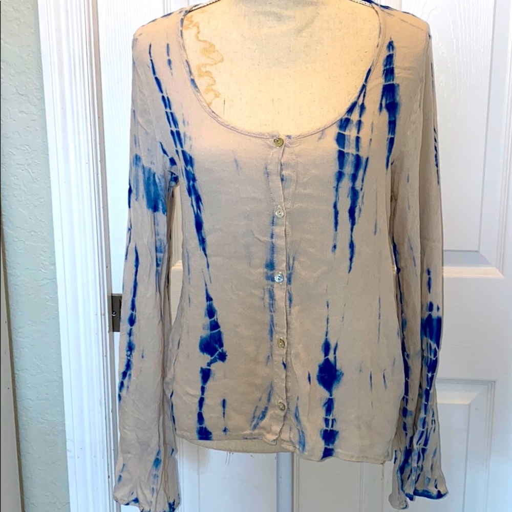 Tie die blouse